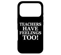 Carcasa para iPhone 17 Pro Teachers Have Feelings Too Back to School Math Teacher Joke