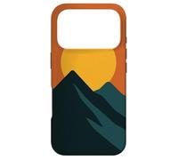 Carcasa para iPhone 17 Pro Teléfono Minimal Mountain Sunrise