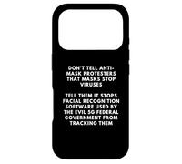 Carcasa para iPhone 17 Pro Tell Anti Maskers It Stops Facial Recognition Top Dank Meme
