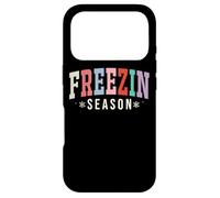 Carcasa para iPhone 17 Pro Temporada de congelación Invierno Holiday Cheer