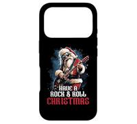 Carcasa para iPhone 17 Pro Ten un Amante de Rock & Roll Christmas Rock Santa Music
