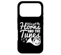 Carcasa para iPhone 17 Pro Tenemos los Cuernos y Las melodías - Funny French Horn