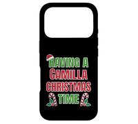 Carcasa para iPhone 17 Pro Tener un Nombre de reunión Familiar de Camilla Christmas Time