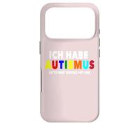 Carcasa para iPhone 17 Pro Tengo Autismo Bitte Habe Geduld mit mir