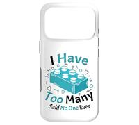 Carcasa para iPhone 17 Pro Tengo demasiados dijeron Que no Hay un Constructor de Ladrillos de construcción de Bloques