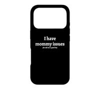 Carcasa para iPhone 17 Pro Tengo Problemas con mi mamá: por Favor, llámame un Buen Chico Humor Divertido