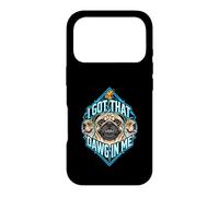 Carcasa para iPhone 17 Pro Tengo un Amigo en mí, Divertido Meme para Amantes de los Perros Pug
