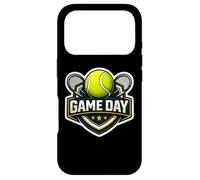 Carcasa para iPhone 17 Pro Tenis Game Day Fan Lover Lindo Jugador Entrenador Espectador Cita