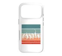 Carcasa para iPhone 17 Pro Tennis Tennis Serve Sports Silhouettes Evolution Motion