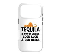 Carcasa para iPhone 17 Pro Tequila is Now in Charge Good Luck and God Bless Margarita