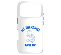 Carcasa para iPhone 17 Pro Terapia Divertida de Tortugas Humor Conciencia Mental