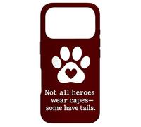 Carcasa para iPhone 17 Pro Terapia Perro Mamá Heroes with Tails Equipo de Terapia de Mas