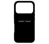 Carcasa para iPhone 17 Pro Terry Peak Souvenirs - Esquiadores de estación de esquí, diseño Minimalista