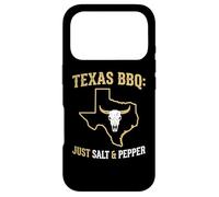 Carcasa para iPhone 17 Pro Texas BBQ Just Salt and Pepper Auténtica Parrilla Pitmaster