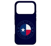 Carcasa para iPhone 17 Pro Texas This Is My Pride Flag The Lone Star State Flag Art TX