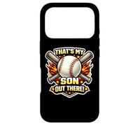 Carcasa para iPhone 17 Pro That's My Son out There Orgulloso Baseball Dad Padre Mamá Mamá