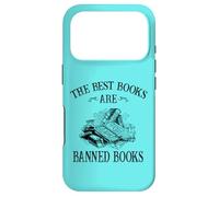 Carcasa para iPhone 17 Pro The Best Books Are Banned Books Literature Read Lover