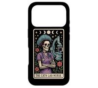 Carcasa para iPhone 17 Pro The Cath Lab Enfermera Catéter Laboratorio Enfermera Tarot Cardíaco
