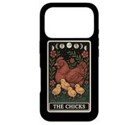 Carcasa para iPhone 17 Pro The Chicks Chicken Farm Farm Tarot Card Witchy Hen