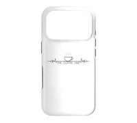 Carcasa para iPhone 17 Pro The Coffee Line Funny Cafeine Addict Life Line Sarcástico
