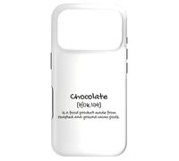 Carcasa para iPhone 17 Pro The Definition of Chocolate Illustration Graphic Designs