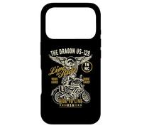 Carcasa para iPhone 17 Pro The Dragon US-129 TN NC USA - Motocicleta con diseño Desgastado