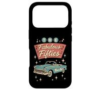 Carcasa para iPhone 17 Pro The Fifties 1950s Car Music Checkerboard Rockabilly Sock Hop