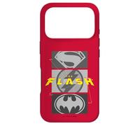 Carcasa para iPhone 17 Pro The Flash Movie Batman Supergirl Trio of Symbols