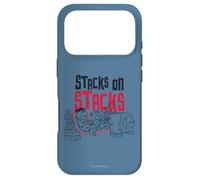 Carcasa para iPhone 17 Pro The Flintstones Fred Barney Stacks on Stacks