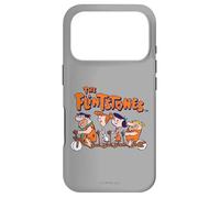 Carcasa para iPhone 17 Pro The Flintstones Fred Wilma Betty Barney on Bike