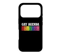 Carcasa para iPhone 17 Pro The Gay Agenda LGBTQ Rainbow Gay LGBT Pride Month