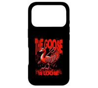 Carcasa para iPhone 17 Pro The Goose is Loose Funny Devil Halloween