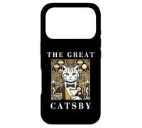 Carcasa para iPhone 17 Pro The Great Catsby, Diseño Divertido de Gatos, Amante de los