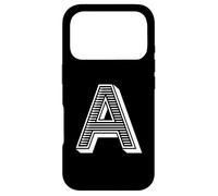Carcasa para iPhone 17 Pro The Letter A Fun Big and Bold for Eventos Grupos de Equipos Familiares