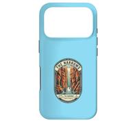 Carcasa para iPhone 17 Pro The Narrows Zion National Park Stream Senderismo Insignia
