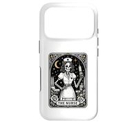 Carcasa para iPhone 17 Pro The Nurse Tarot Skeleton Night Shift RN Vintage Graphic