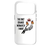 Carcasa para iPhone 17 Pro The Only Orange Monarch I Want We Only Need One No Kings USA