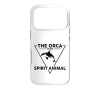 Carcasa para iPhone 17 Pro The Orca Is My Spirit Animal Whale Regalo de cumpleaños para Mujeres y Hombres