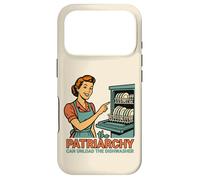 Carcasa para iPhone 17 Pro The Patriarchy Can Unload The Dishwasher Funny Retro Meme