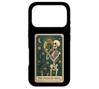 Carcasa para iPhone 17 Pro The Pickled Soul Funny Skeleton Pickle Jar Tarot Card Vibe