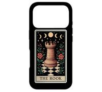 Carcasa para iPhone 17 Pro The Rook Chess Player Master Tarot Card Witchy Moon