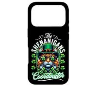 Carcasa para iPhone 17 Pro The Shenanigans Coordinator - Funny St. Patrick’s Cat