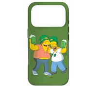 Carcasa para iPhone 17 Pro The Simpsons Homer and Barney Cheers to St. Patrick’s Day