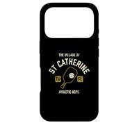 Carcasa para iPhone 17 Pro The Village of St Catherine Pickleball Diseño Envejecido