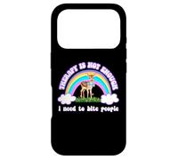 Carcasa para iPhone 17 Pro Therapy Not Enough Need To Bite People Funny Design