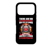 Carcasa para iPhone 17 Pro There Are No Ex- Firefighters Fireman Firefighter