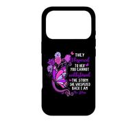 Carcasa para iPhone 17 Pro They Whispered You Cannot Withstand Storm Women Im The Storm
