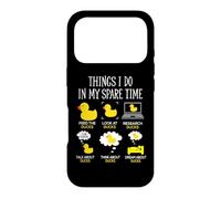 Carcasa para iPhone 17 Pro Things I Do In My Spare Time Ducks Love Cute Duck Mom Dad