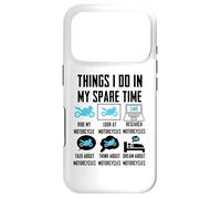 Carcasa para iPhone 17 Pro Things I Do In My Spare Time Motorcycle