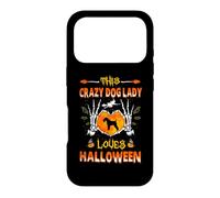 Carcasa para iPhone 17 Pro This Crazy Dog Lady Kerry Blue Terrier Loves Halloween
